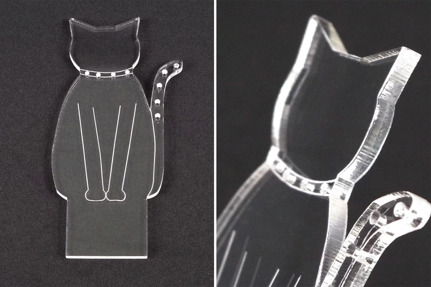 レイヤー加工の設定画面