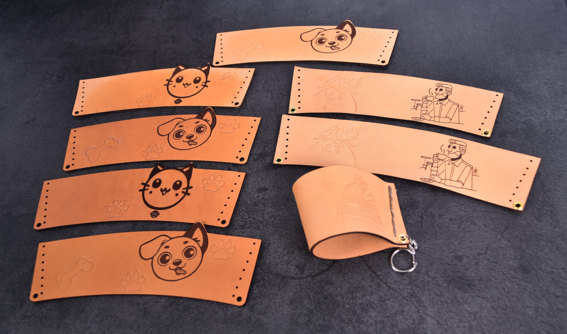 手作業での仕上げ