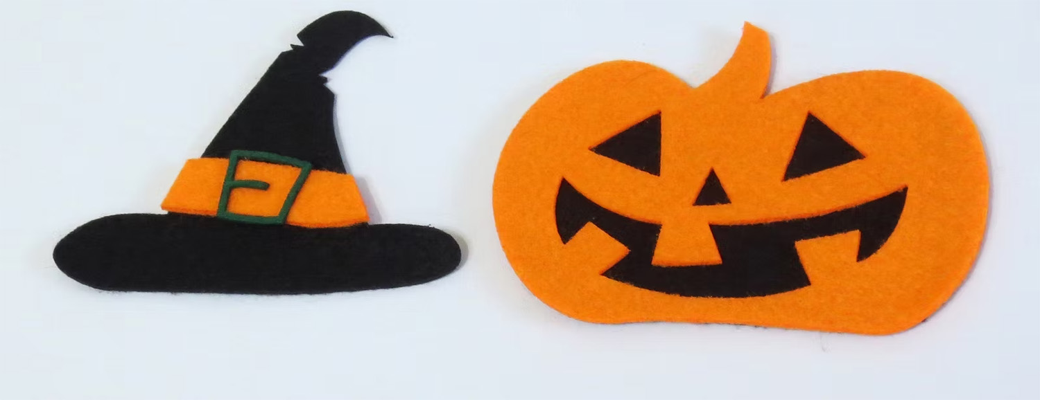 完成したガーランド