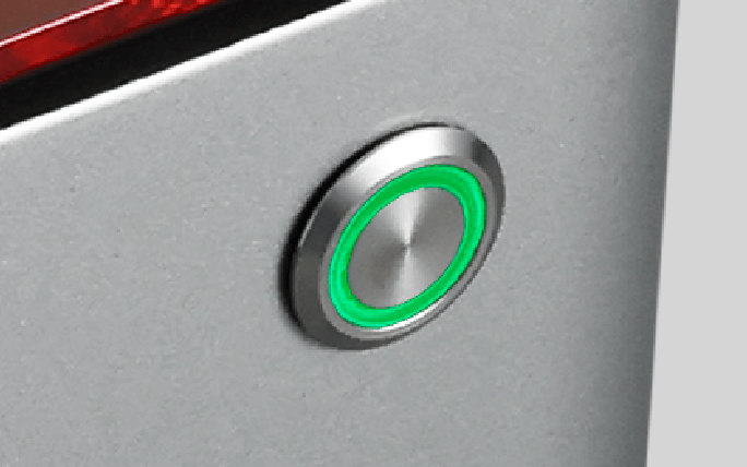 Podea-01の多機能ボタンとLED照明